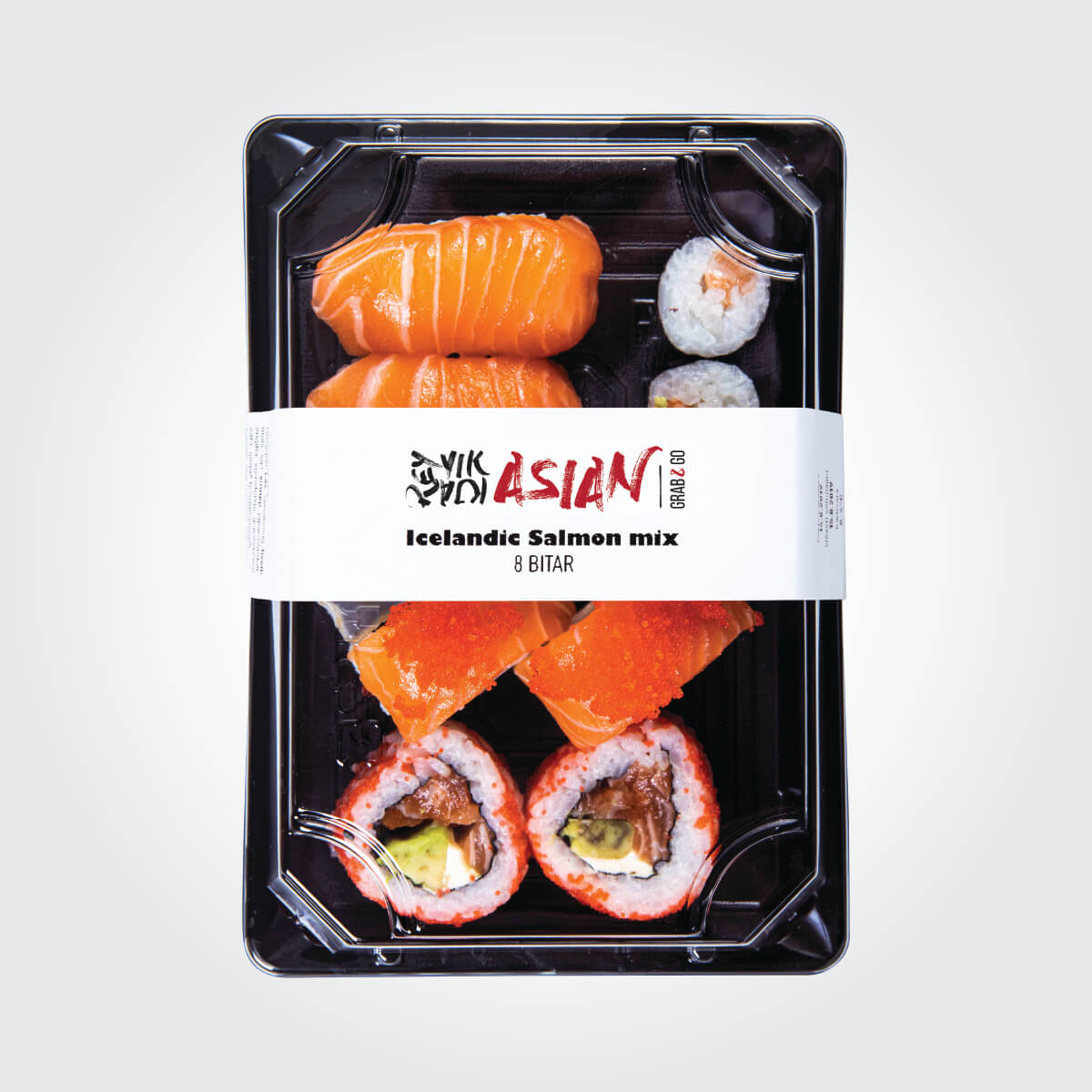 Salmon Mix - 8 bitar - Reykjavík Asian