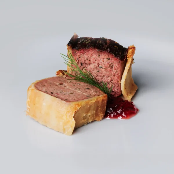 Jólaréttir Reykjavík Asian - Innbakað hreindýra- eða sveitapaté